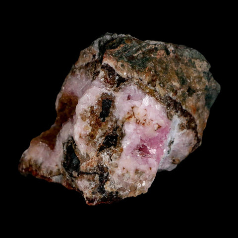 2.4" Pink Cobaltain Cobalt Calcite Natural Crystal Druzy Mineral Specimen Morocco