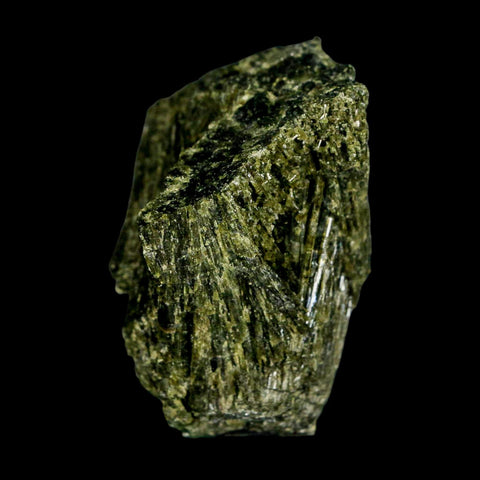2.3" Rough Deep Green Epidote Crystal Quartz Mineral Specimen Canete Province Peru - Fossil Age Minerals