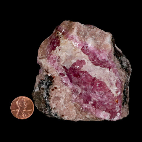3.1" Pink Cobaltain Cobalt Calcite Natural Crystal Druzy Mineral Specimen Morocco