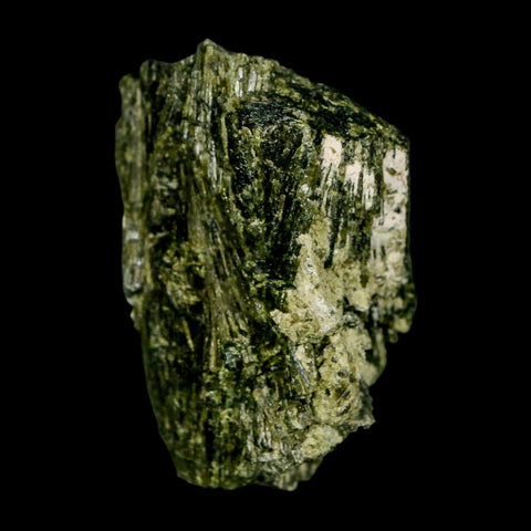 2.3" Rough Deep Green Epidote Crystal Quartz Mineral Specimen Canete Province Peru - Fossil Age Minerals