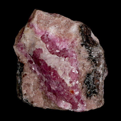 3.1" Pink Cobaltain Cobalt Calcite Natural Crystal Druzy Mineral Specimen Morocco
