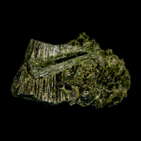 2.5" Rough Deep Green Epidote Crystal Quartz Mineral Specimen Canete Province Peru - Fossil Age Minerals