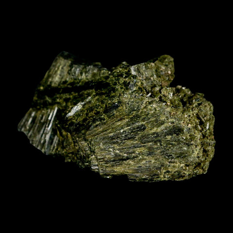 2.5" Rough Deep Green Epidote Crystal Quartz Mineral Specimen Canete Province Peru - Fossil Age Minerals