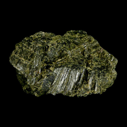 2.8" Rough Deep Green Epidote Crystal Quartz Mineral Specimen Canete Province Peru - Fossil Age Minerals
