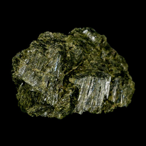 2.8" Rough Deep Green Epidote Crystal Quartz Mineral Specimen Canete Province Peru - Fossil Age Minerals