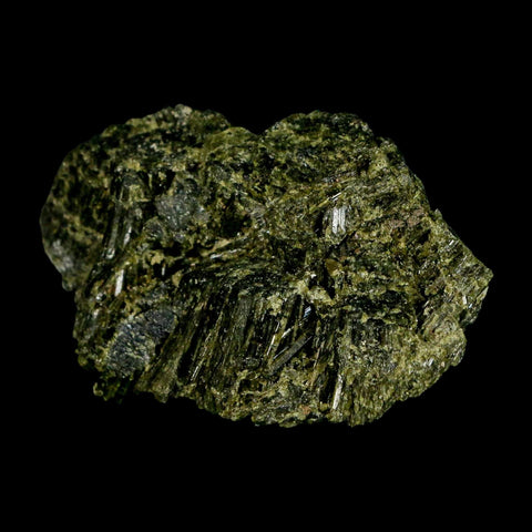 2.8" Rough Deep Green Epidote Crystal Quartz Mineral Specimen Canete Province Peru - Fossil Age Minerals