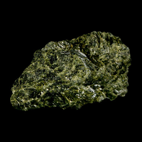 2.8" Rough Deep Green Epidote Crystal Quartz Mineral Specimen Canete Province Peru - Fossil Age Minerals