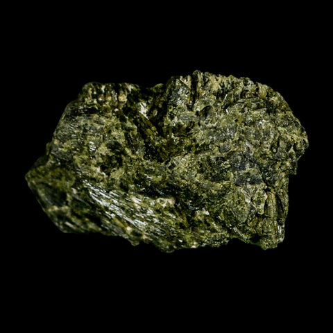 2.8" Rough Deep Green Epidote Crystal Quartz Mineral Specimen Canete Province Peru - Fossil Age Minerals