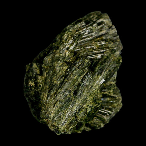 2.2" Rough Deep Green Epidote Crystal Quartz Mineral Specimen Canete Province Peru - Fossil Age Minerals