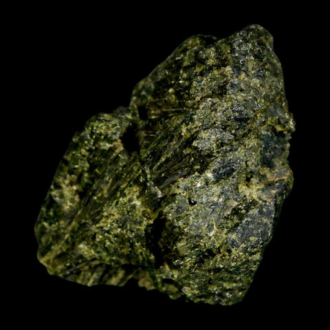2.2" Rough Deep Green Epidote Crystal Quartz Mineral Specimen Canete Province Peru - Fossil Age Minerals