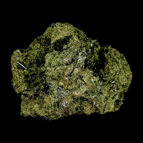 2.4" Rough Deep Green Epidote Crystal Quartz Mineral Specimen Canete Province Peru - Fossil Age Minerals