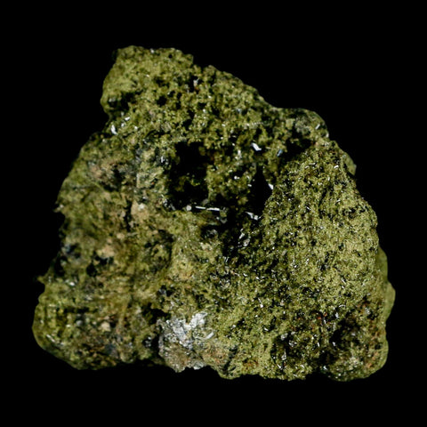 2.4" Rough Deep Green Epidote Crystal Quartz Mineral Specimen Canete Province Peru - Fossil Age Minerals