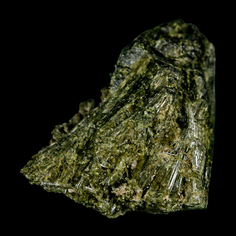 2.3" Rough Deep Green Epidote Crystal Quartz Mineral Specimen Canete Province Peru - Fossil Age Minerals