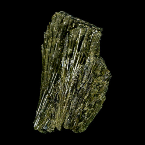 2.1" Rough Deep Green Epidote Crystal Quartz Mineral Specimen Canete Province Peru - Fossil Age Minerals