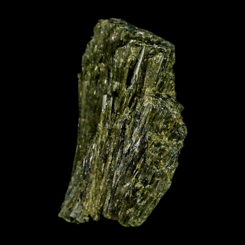 2.1" Rough Deep Green Epidote Crystal Quartz Mineral Specimen Canete Province Peru - Fossil Age Minerals