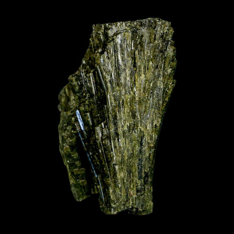 2.1" Rough Deep Green Epidote Crystal Quartz Mineral Specimen Canete Province Peru - Fossil Age Minerals