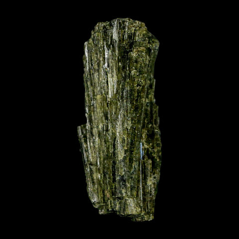 2.1" Rough Deep Green Epidote Crystal Quartz Mineral Specimen Canete Province Peru - Fossil Age Minerals
