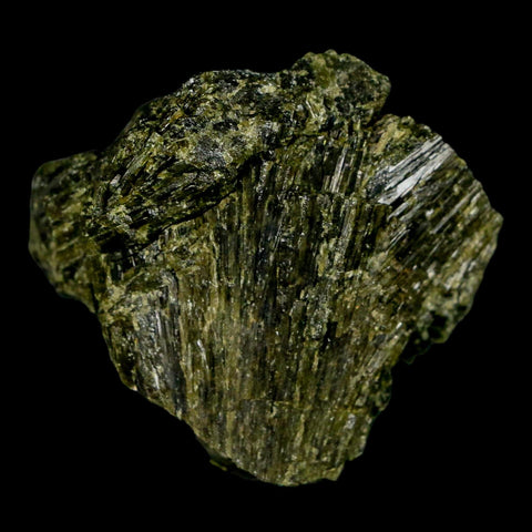 1.7" Rough Deep Green Epidote Crystal Quartz Mineral Specimen Canete Province Peru - Fossil Age Minerals