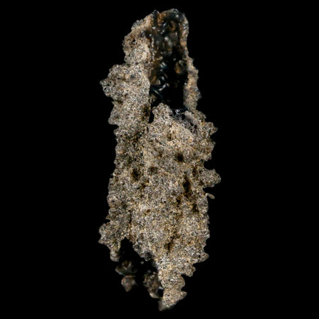1.8" Fulgurite Petrified Lightning Strike Glass Sahara Desert Algeria