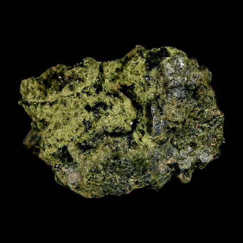 2.1" Rough Deep Green Epidote Crystal Quartz Mineral Specimen Canete Province Peru - Fossil Age Minerals