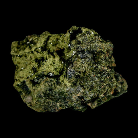 2.1" Rough Deep Green Epidote Crystal Quartz Mineral Specimen Canete Province Peru - Fossil Age Minerals