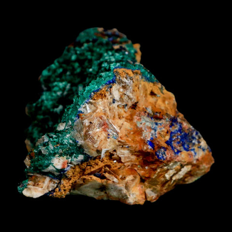 3.1" Dark Green Malachite Crystal Mineral Specimen Tiznit Province Morocco - Fossil Age Minerals