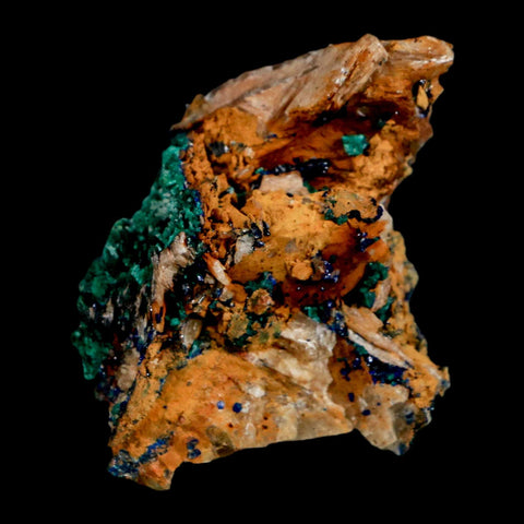 2" Dark Green Malachite Crystal Mineral Specimen Tiznit Province Morocco - Fossil Age Minerals