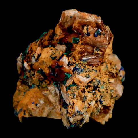2" Dark Green Malachite Crystal Mineral Specimen Tiznit Province Morocco - Fossil Age Minerals