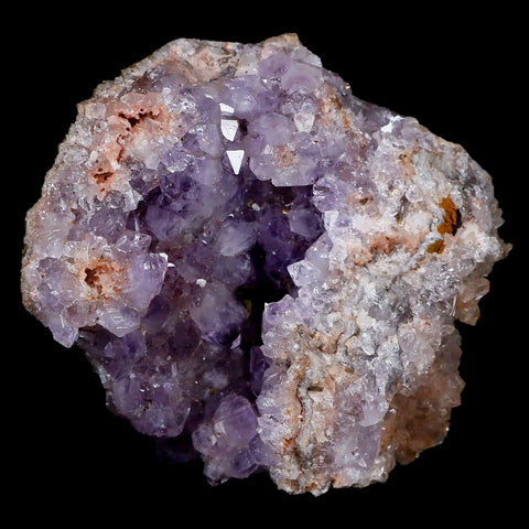 4.3" Rough Purple Amethyst Crystal Cluster Mineral Specimen Morocco - Fossil Age Minerals