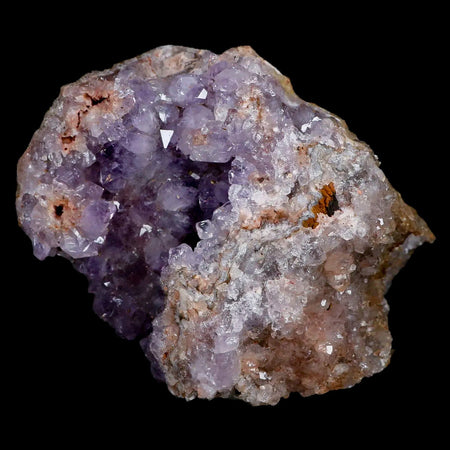 4.3" Rough Purple Amethyst Crystal Cluster Mineral Specimen Morocco