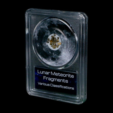 Moon Rock Lunar Meteorite Fragments Various Classifications Outer Space COA