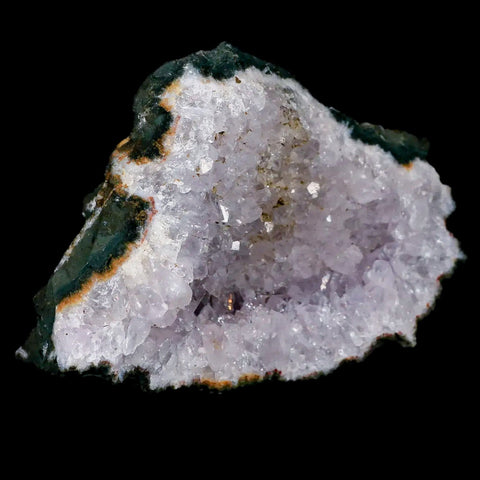 4.3" Rough Amethyst Geode Crystal Cluster Mineral Specimen Morocco - Fossil Age Minerals