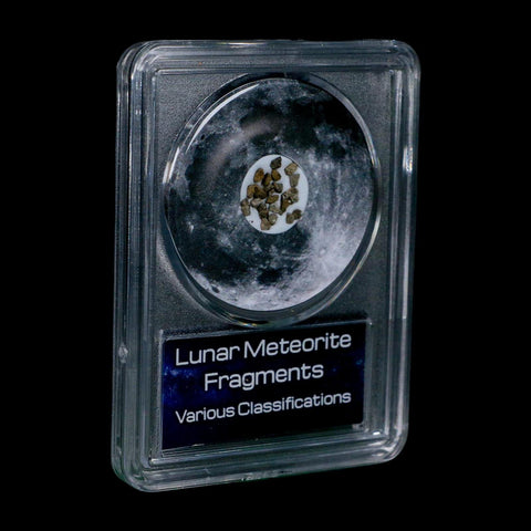Moon Rock Lunar Meteorite Fragments Various Classifications Outer Space COA