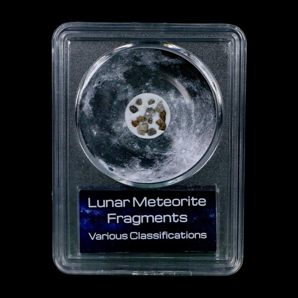 Moon Rock Lunar Meteorite Fragments Various Classifications Outer Space COA