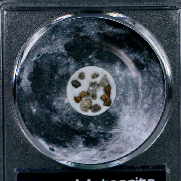 Moon Rock Lunar Meteorite Fragments Various Classifications Outer Space COA