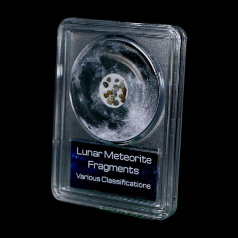 Moon Rock Lunar Meteorite Fragments Various Classifications Outer Space COA