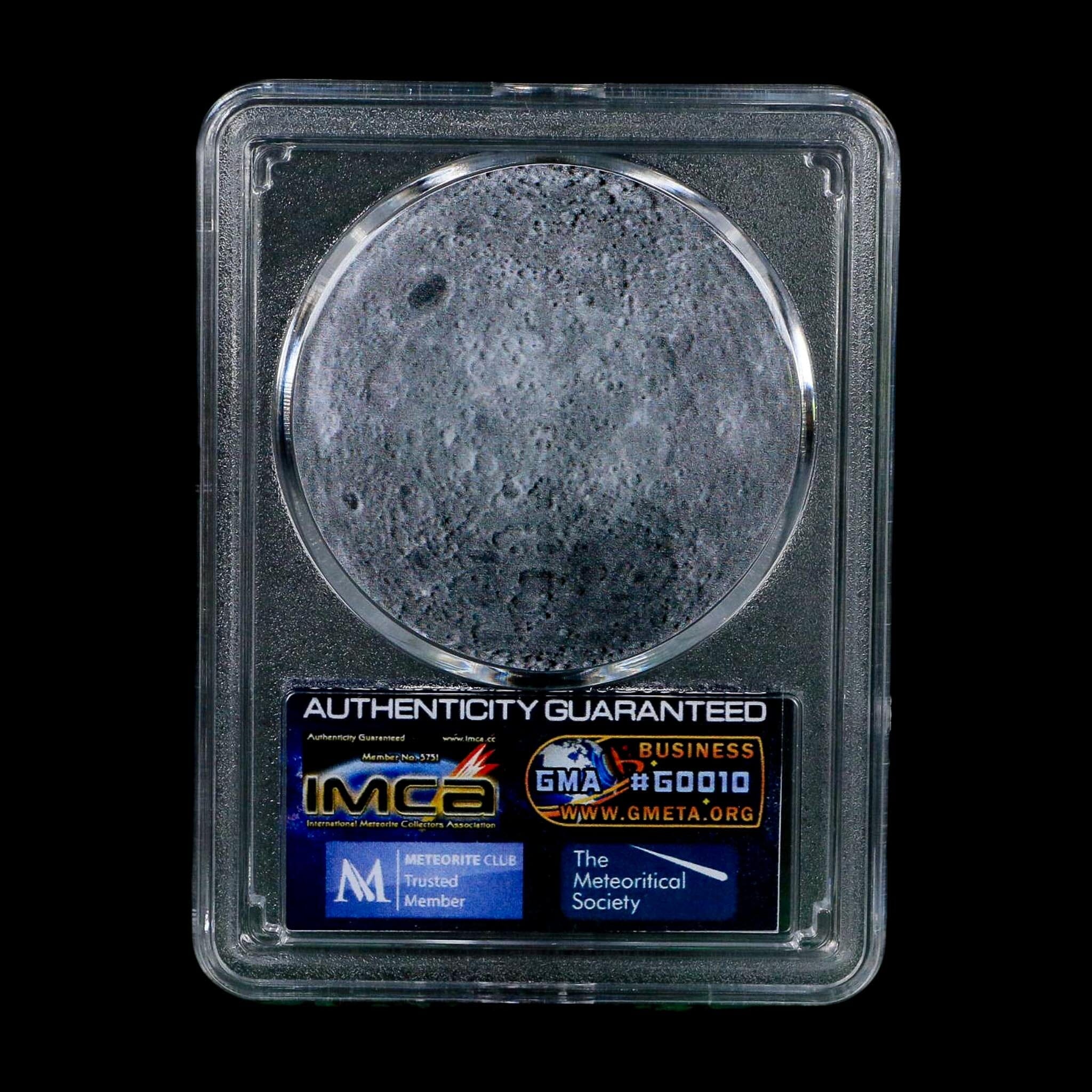 Moon Rock Lunar Meteorite Fragments Various Classifications Outer Space COA - Fossil Age Minerals