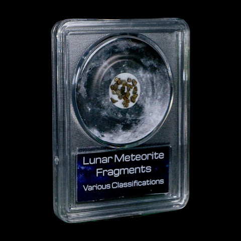 Moon Rock Lunar Meteorite Fragments Various Classifications Outer Space COA
