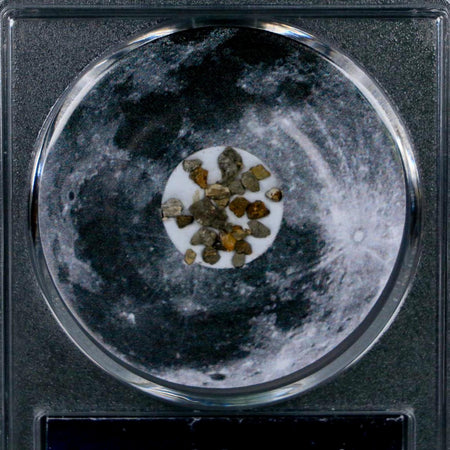 Moon Rock Lunar Meteorite Fragments Various Classifications Outer Space COA