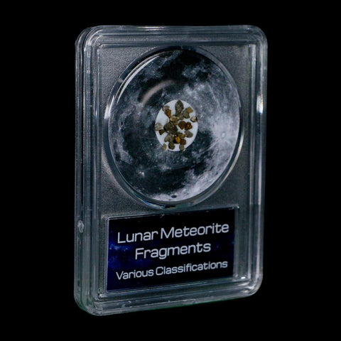 Moon Rock Lunar Meteorite Fragments Various Classifications Outer Space COA