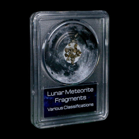 Moon Rock Lunar Meteorite Fragments Various Classifications Outer Space COA