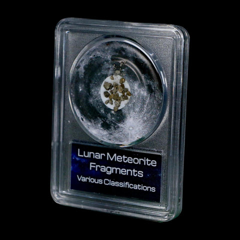 Moon Rock Lunar Meteorite Fragments Various Classifications Outer Space COA