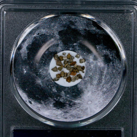 Moon Rock Lunar Meteorite Fragments Various Classifications Outer Space COA