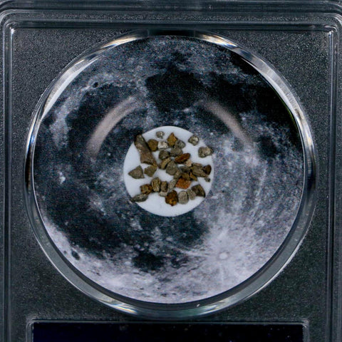 Moon Rock Lunar Meteorite Fragments Various Classifications Outer Space COA