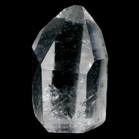 1.7" Crackle Crystal Quartz Tower Point Mineral Specimen Self Standing Brazil - Fossil Age Minerals