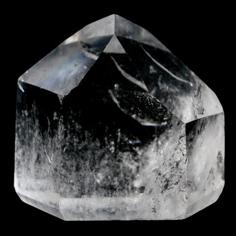 1.7" Crackle Crystal Quartz Tower Point Mineral Specimen Self Standing Brazil - Fossil Age Minerals