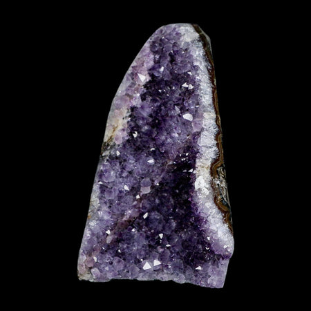 4.4" Rough Purple Amethyst Crystal Cluster Mineral Specimen Brazil Self Standing