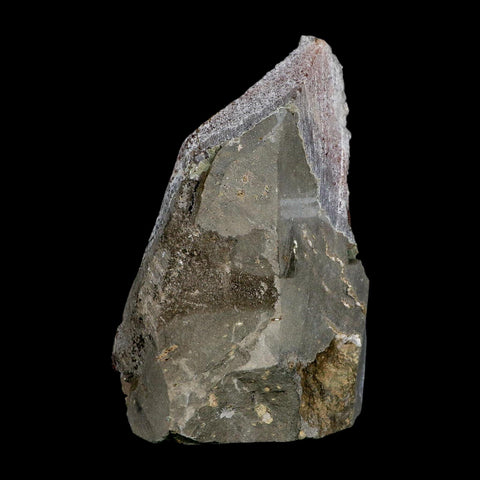 5.9" Rough Purple Amethyst Crystal Cluster Mineral Specimen Brazil Self Standing - Fossil Age Minerals