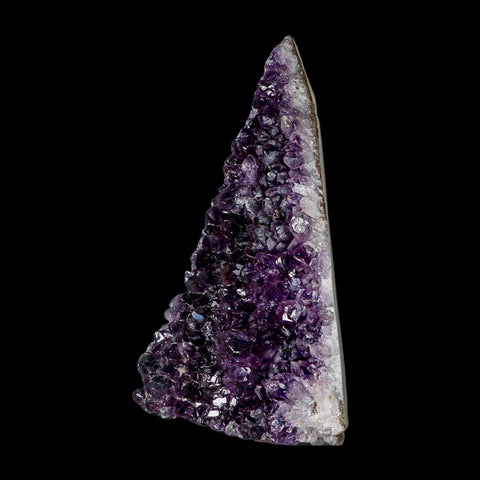 7" Rough Purple Amethyst Crystal Cluster Mineral Specimen Brazil Self Standing - Fossil Age Minerals