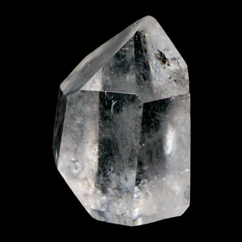 1.6" Crackle Crystal Quartz Tower Point Mineral Specimen Self Standing Brazil - Fossil Age Minerals